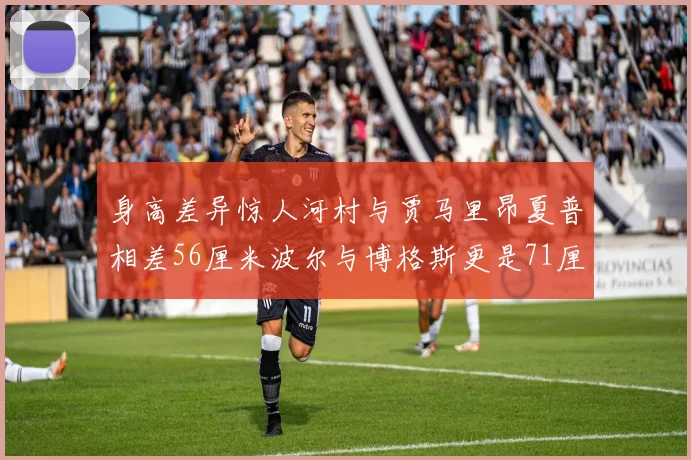 身高差异惊人河村与贾马里昂夏普相差56厘米波尔与博格斯更是71厘米